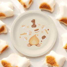 S more Fun 1. Geburtstag Party Paper Teller