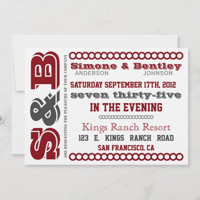 S n B Einladung (Vorderseite)