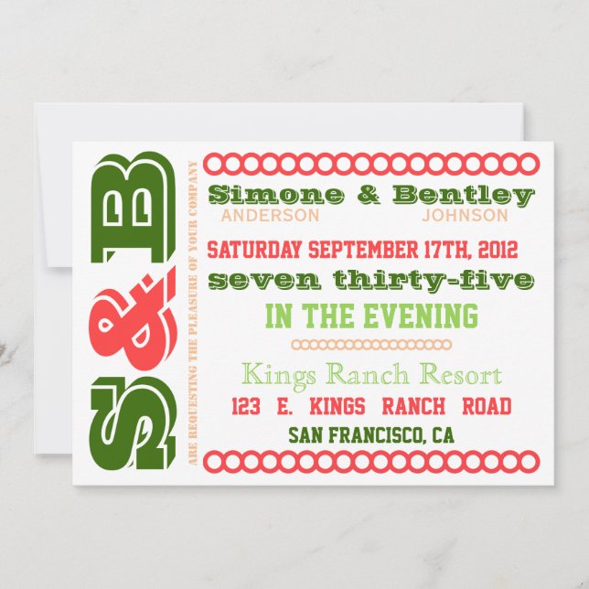 S n'B Einladung (Vorderseite)