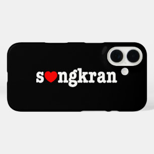 s ❤ ngkran ~ Herz (Liebe) Songkran iPhone 16 Hülle