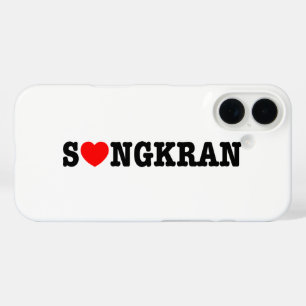 S ❤ NGKRAN ~ Herz (Liebe) Songkran iPhone 16 Hülle