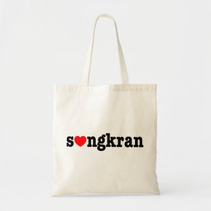 s ❤ ngkran ~ Herz (Liebe) Songkran Tragetasche