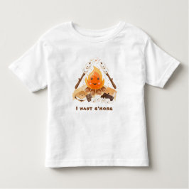 S Niedlicher Spaß Campfire Sommer Kleinkind T-shirt