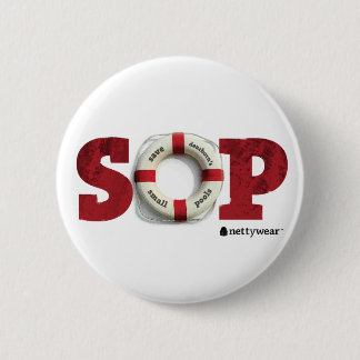 S.O.P retten Dearborns kleinen Pool-Knopf Button