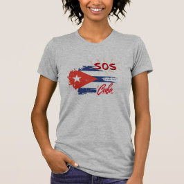 S.O.S. CUBA T - Shirt