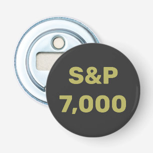S&P 7.000 Level Stock Market Index Celebration Flaschenöffner