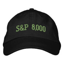 S&P 8.000-Level-Aktienindex-Feier