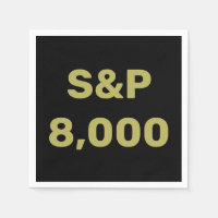 S&P 8.000-Level-Aktienindex-Feier