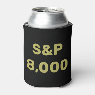 S&P 8.000-Level Aktienmarktindex-Feier Dosenkühler