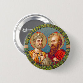 S. Peter und Paul, Apostel (JMAS 01) Button