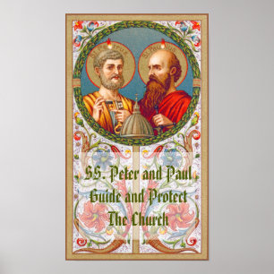 S. Peter und Paul, Apostel (JMAS 01) Poster