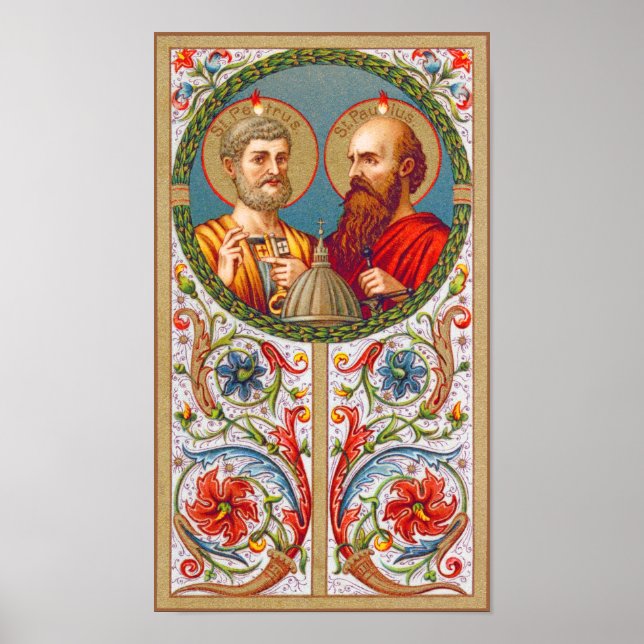 S. Peter und Paul, Apostel (JMAS 01) Poster (Vorne)