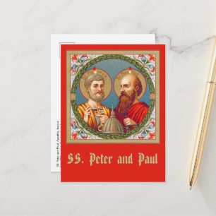 S. Peter und Paul, Apostles (JMAS 01) Postkarte