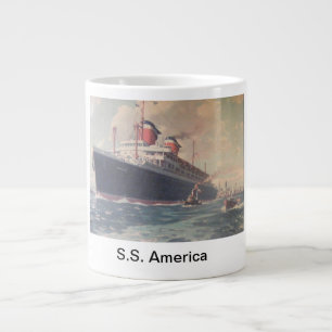 "S.S. Amerika 1940 " Jumbo-Tasse