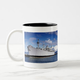 S.S. Jeremiah O'Brien Ship in South Portland, Main Zweifarbige Tasse