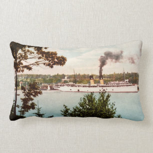 S.S. Northland, der Harbor Springs Michigan Lendenkissen