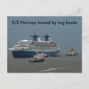 S/S Norwegen Postkarte