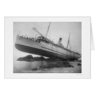 S.S. Prinzessin May Shipwrecked 1910