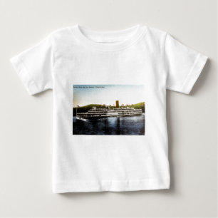 S.S. Robert Fulton - Hudson River Day Line Baby T-shirt