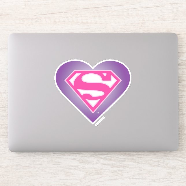 S-Schild lila Aufkleber (Computer)