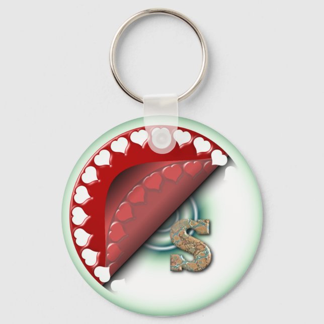 S SCHLÜSSELANHÄNGER (Vorderseite)