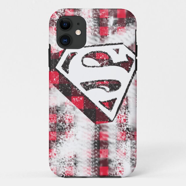 S-Shield Over Pläd Case-Mate iPhone Hülle (Rückseite)