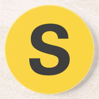 S Shuttle Icon Coaster Getränkeuntersetzer