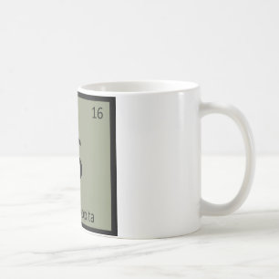 S - Spanakopita Vorspeise Chemie Periodensystem Tasse