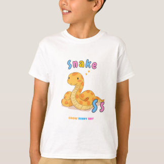 „S steht für Schlange“-Alphabet-T-Shirt – Wachse j T-Shirt