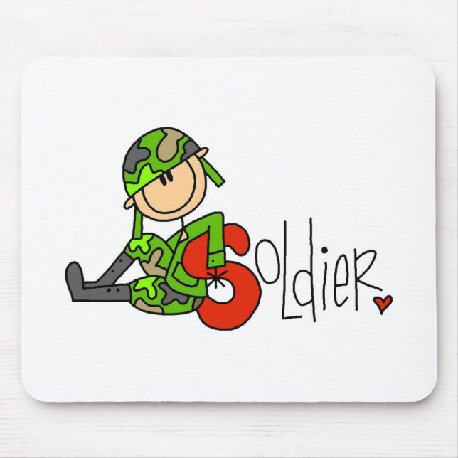 S steht für Soldat Mousepad (Vorne)