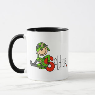 S steht für Soldat Tasse
