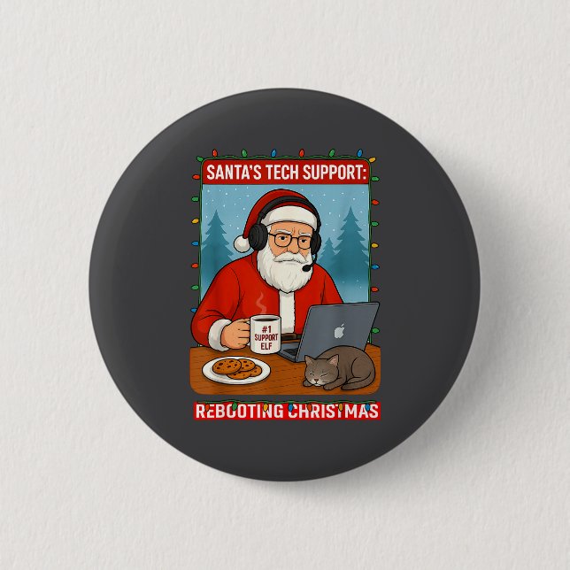 s Support Santa Tech Rebooting Laugh Button (Vorderseite)