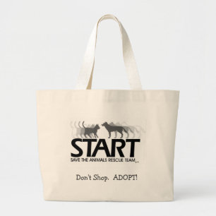 S.T.A.R.T. Taschen-Tasche Jumbo Stoffbeutel