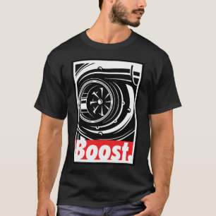 S Turbo-Boost für Rennwagen und Drift Car T-Shirt