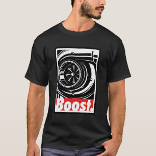 S Turbo-Boost für Rennwagen und Drift Car T-Shirt