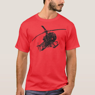 SA 315B Lama Helicopter  T-Shirt