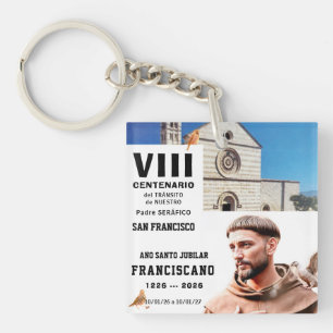 Sa Francisco de Assisi Glänzendes Poster Schlüsselanhänger