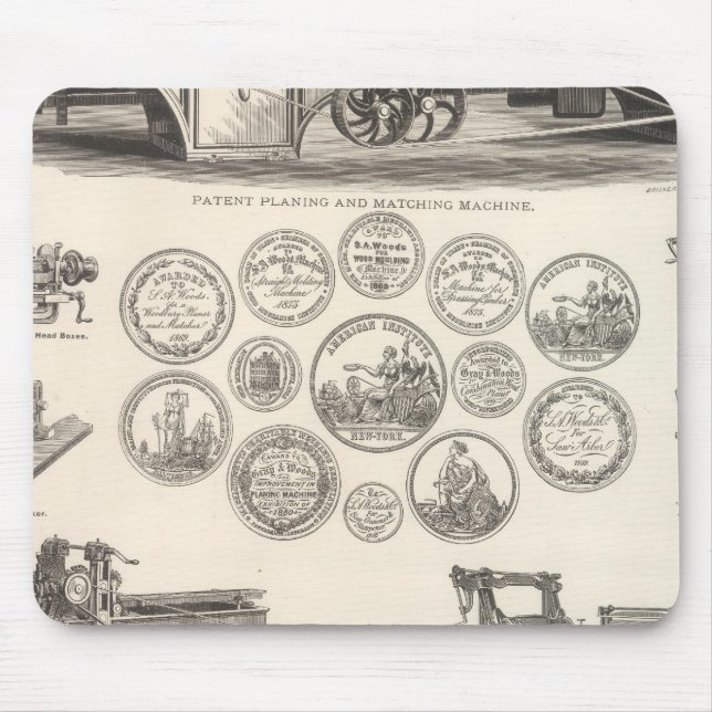SA Holzmaschinenhersteller Mousepad (Vorne)