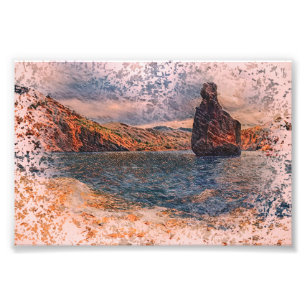 Sa Polleta des Punset & Benirràs Bucht, Ibiza Fotodruck