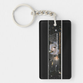 SAAA rectangle key chain Schlüsselanhänger