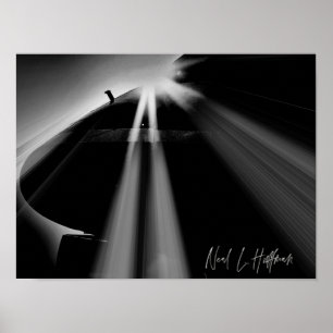 SAAB 340 Sonnenuntergang-Poster Poster