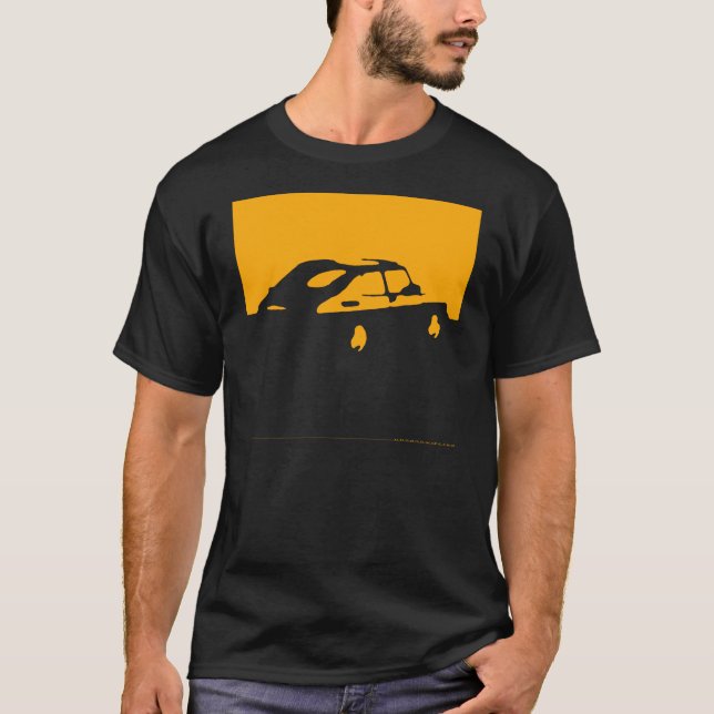 Saab 900 SPG/Aero - färben Sie sich auf dunklen T-Shirt (Vorderseite)