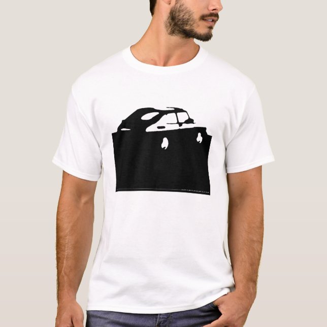 Saab 900 SPG/Aero - im Schwarzen für helleres T-Shirt (Vorderseite)