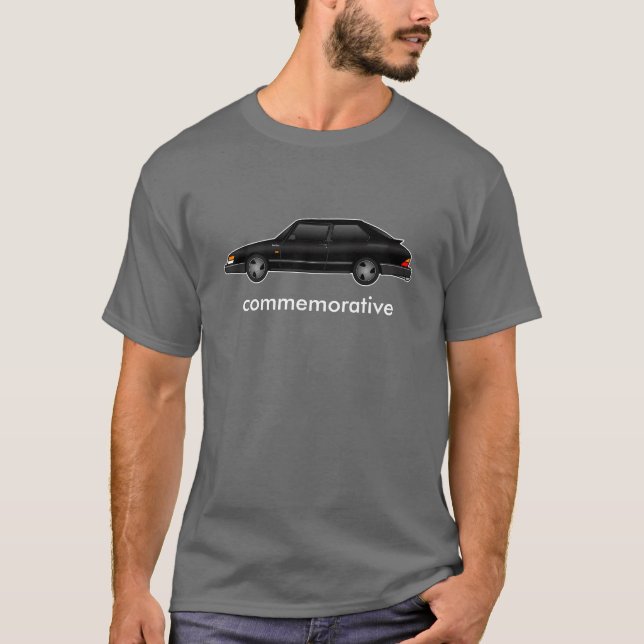 saab 900 Turbo-CER, Gedenkausgabe '93 T-Shirt (Vorderseite)