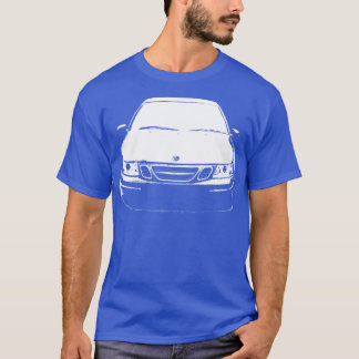 Saab 93 OG 1. Generation klassisches Monoblock wei T-Shirt
