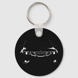 Saab 9-3 Aero Keychain Schlüsselanhänger