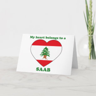 Saab Feiertagskarte