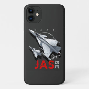 Saab JAS39 Gripen Schwedische Kampfjet-Maschine Case-Mate iPhone Hülle