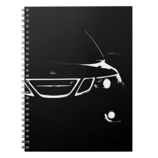 Saab-Notizbuch Notizblock
