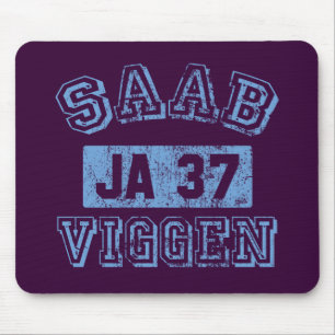 Saab Viggen - BLAU Mousepad